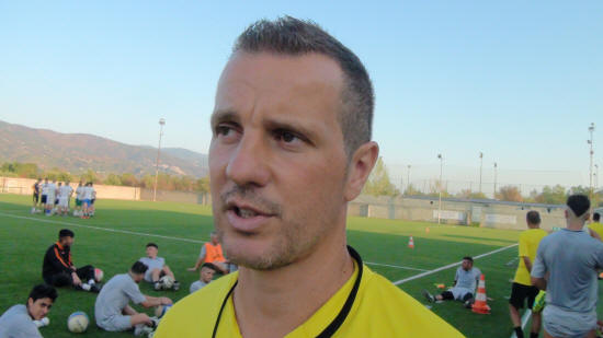 Luigi Carnevale, allenatore del castrovillair calcio stagione 2017-2018