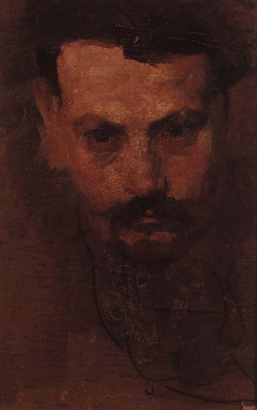 IL CINICO, 1893-98, OLIO SU CARTONE PESANTE, CM 33X22